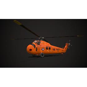 3D Sikorsky H-34 US Navy